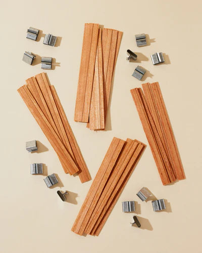 Wooden Crackle Wicks